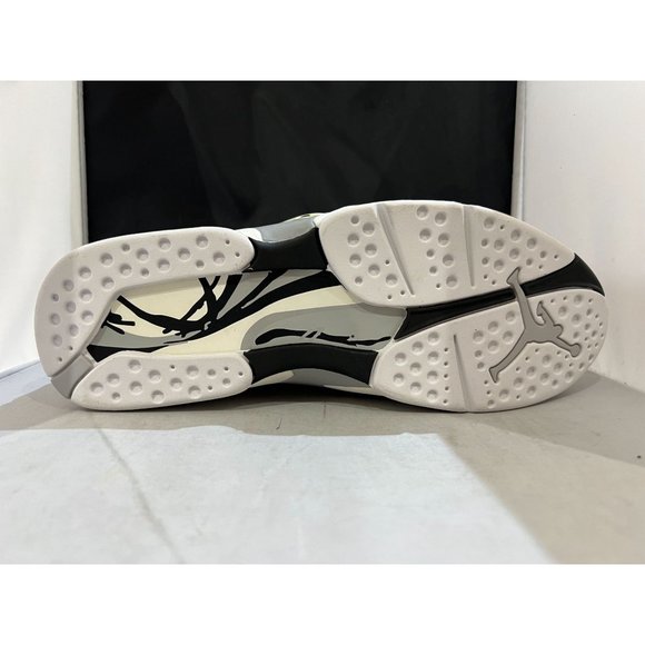 Jordan 8 Retro Low White Metallic Silver - 306157 101 Men's size 12.5 - Picture 7 of 9